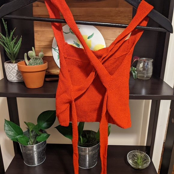 Wilfred cayenne knit tie top - Picture 2 of 4